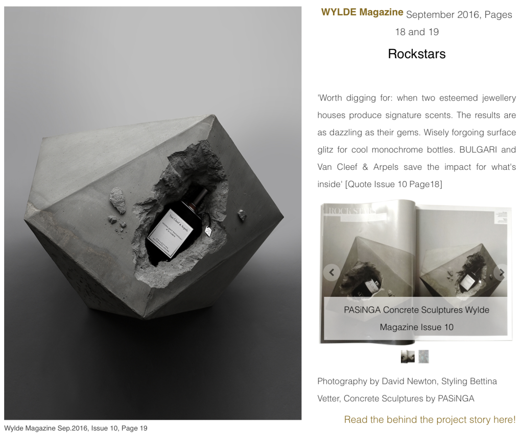 Fertige aufnahmen für das Wylde Magazine