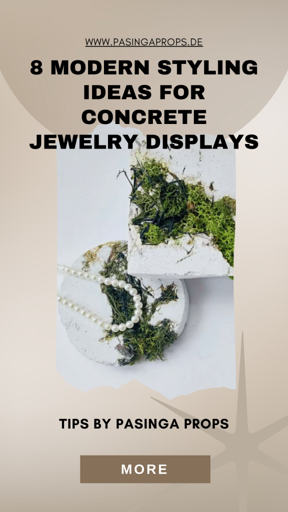 8 Modern Styling Ideas For Concrete Jewellery Displays by Pasinga Props, Blog Post 8 Modern Styling Ideas For Concrete Jewellery Displays by Pasinga Props