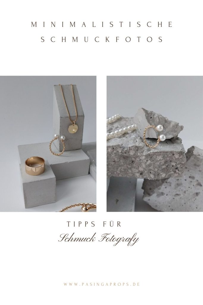 Tipps für minimale Schmuckfotos