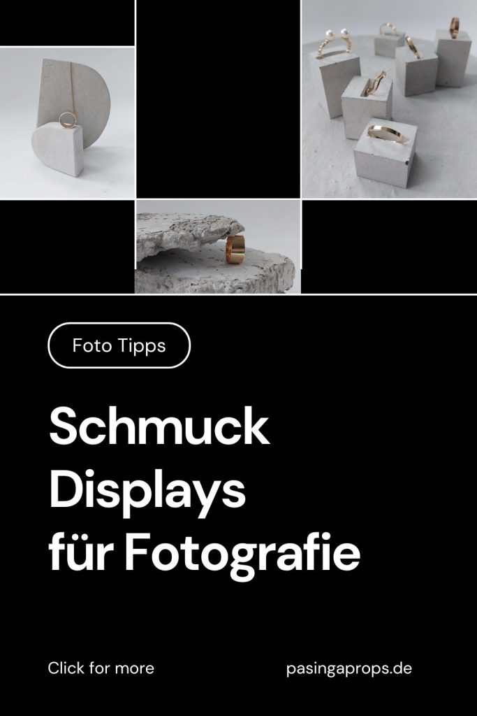 Foto Tipps, Schmuck Displays für Fotografie